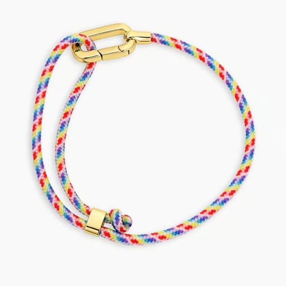 Gorjana Paracord Bracelet Rainbow NWT msrp $58 - Picture 2 of 4